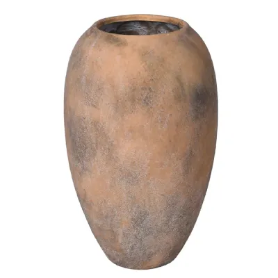 Small Natural Distressed Vase
