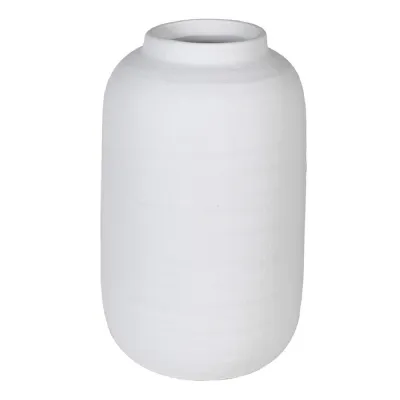 Small White Ceramic Vase