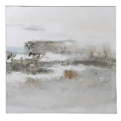 Country Walk Oil Painting