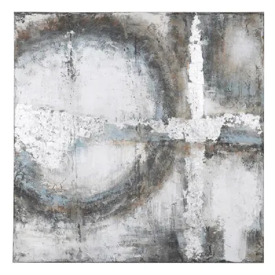Circle Abstract Oil Painting