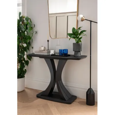 Daiva Console Table Charcoal
