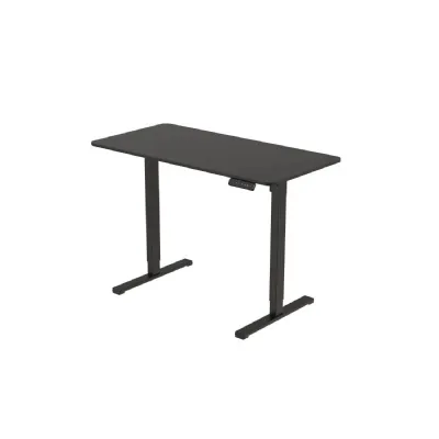 Black Metal Height Adjustable Standing Desk