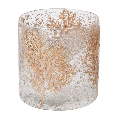 Medium Glass Tree Hurricane