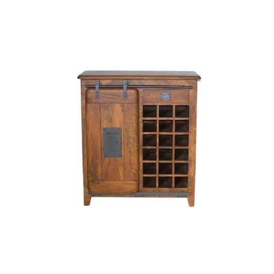 18 Bottle Bar Cabinet