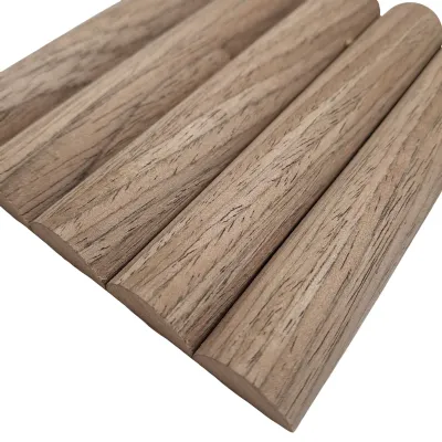 Walnut Flute 240cm x 60cm Flexible Wall Panels Pack of 2
