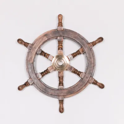 Wooden Ships Wheel 45cm