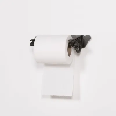 Cast Iron Scroll Toilet Roll Holder