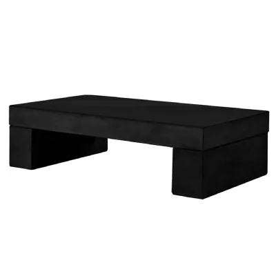 Black Contemporary Concrete Coffee Table