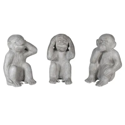 Concrete 3 Wise Monkeys