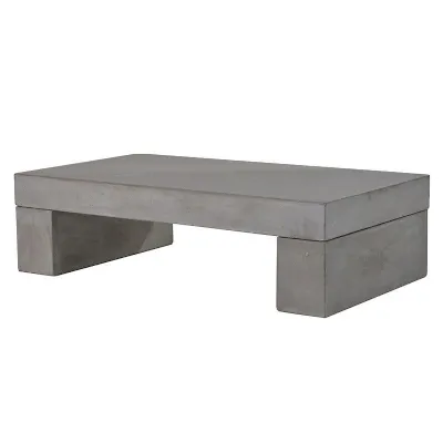 Urban Chic Concrete Industrial Large Coffee Table