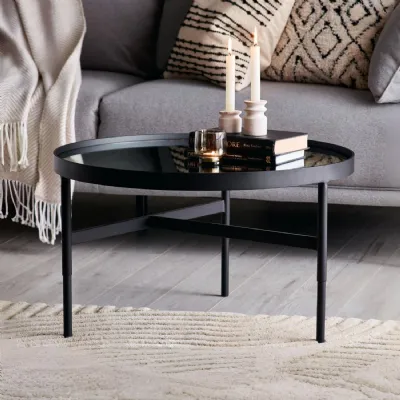 Franki Mirror Glass Coffee Table