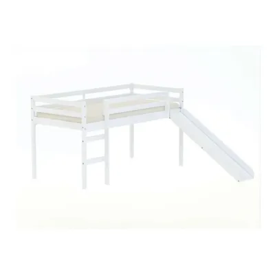 90cm Frankie Midi Sleeper With Slide White