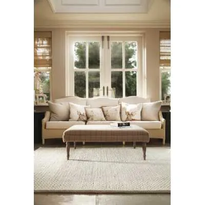 Rug Guru Fusion Ivory Knitted Wool Floor Rug Scandinavian Style 80x150cm