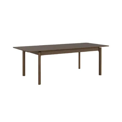 Dark Wood Large Extending Dining Table 180 to 230cm