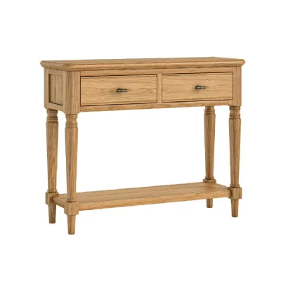 Console Table With Shelf