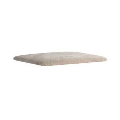 Oatmeal Fabric Stool Cushion