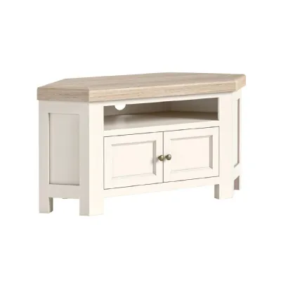 Corner TV Unit Coconut Milk