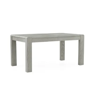 Grey Oak Large Extending Dining Table 160 to 210cm