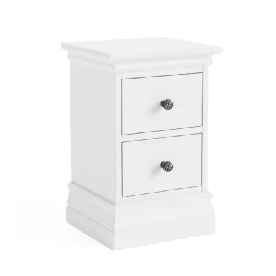 Narrow Bedside White