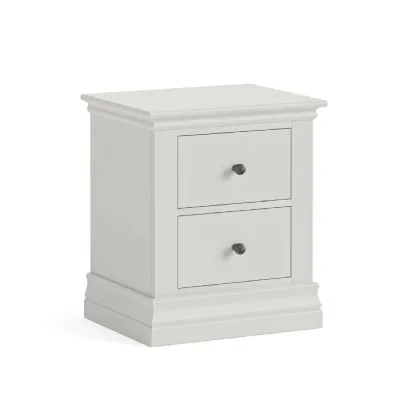 Bedside 2 Drawer Cotton