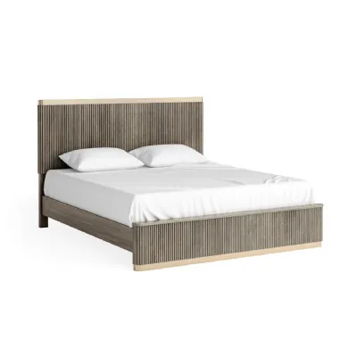 Fluted Bed 6'
