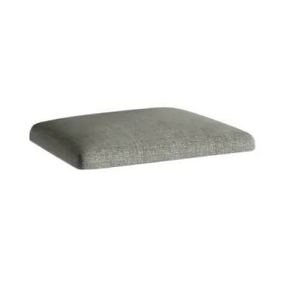 Grey Fabric Dining Chair Cushion