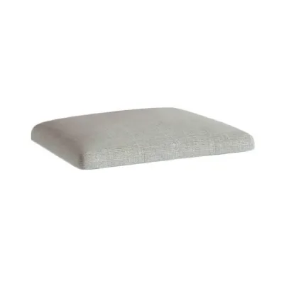 Beige Fabric Dining Chair Cushion