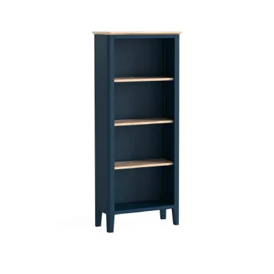 SLIM BOOKCASE NAVY