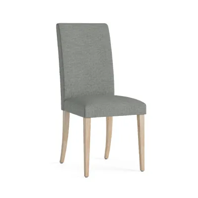 Clara Dining Chair White Wash Legs Grey