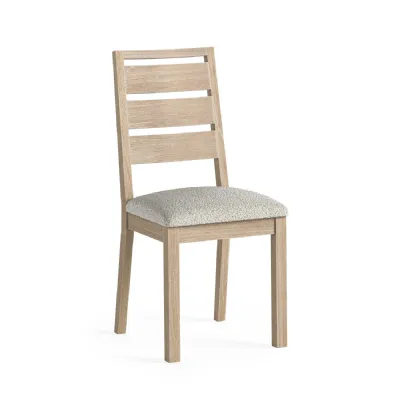 DINING CHAIR (BOUNCLE WHITE)