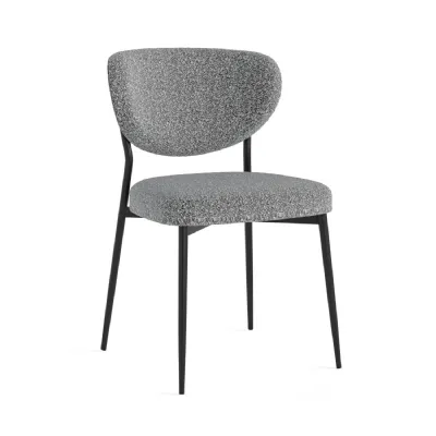 LOLA CHAIR Grey Bouncle BROWN