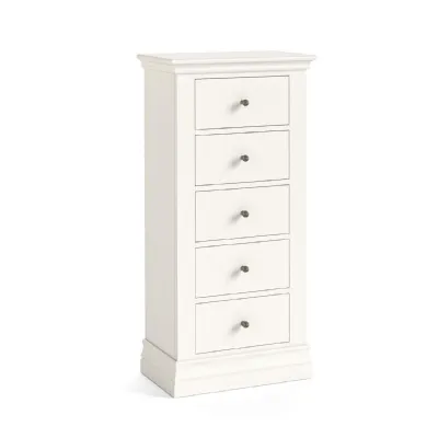 5 Drawer Tallboy Coconut Milk