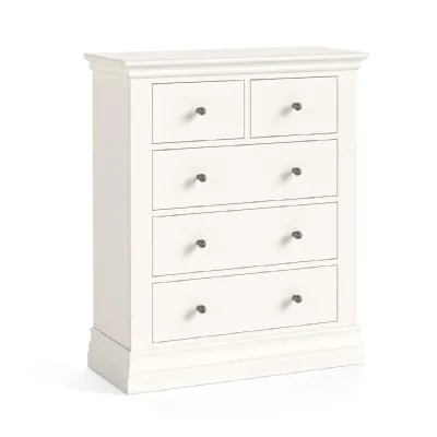 Coconut Milk Wood 2 Over 3 Chest of Drawers