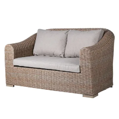 Solana 2 Seat Rattan Sofa