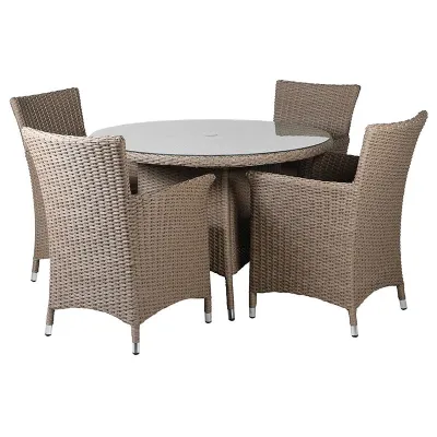 Outdoor Rattan Dining Set