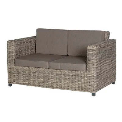 Outdoor Rattan 2 Seater Sofa