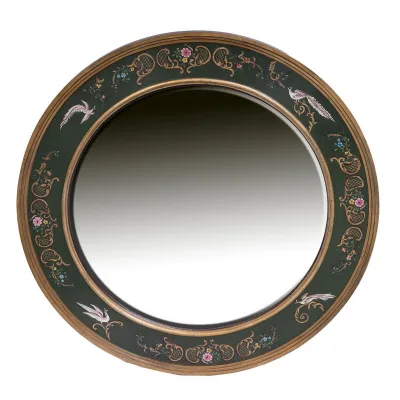 Green Fountain Design Large Round Mirror