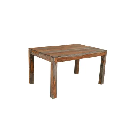 Modern Two Tone Sheesham Wood 1.35M 4 Seater Dining Table