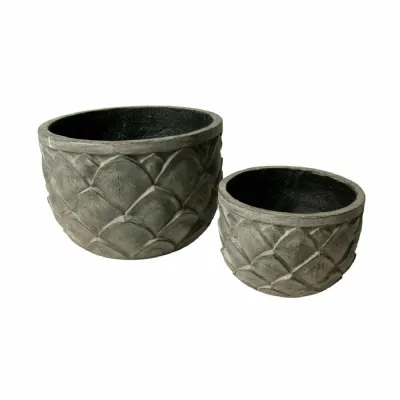Artichoke Pot Set of 2