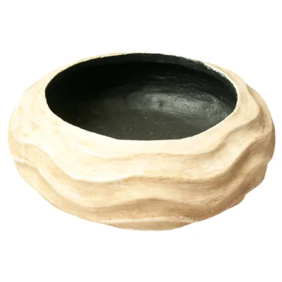 Flores Wave Bowl Old Cream (pack of 2)