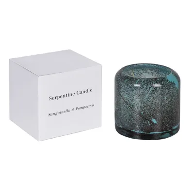 Handblown Glass Candle