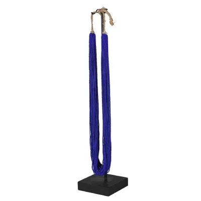 Cobalt Beaded Necklace