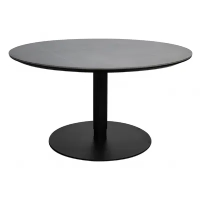 Grey Stone Gas Lift Round Adjustable Coffee Bistro Table