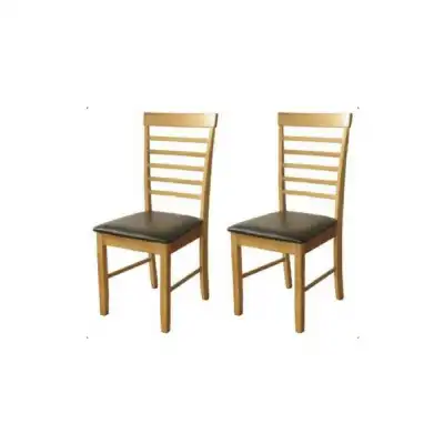 Andover Light Solid Hardwood Dining Chairs (Pair)