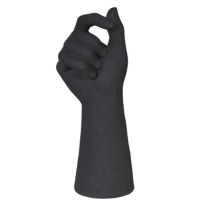 Black Hand Bud Vase