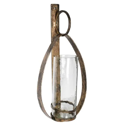 Hammered Drop Wall Sconce
