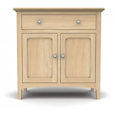 Solid Oak 1 Drawer Sideboard