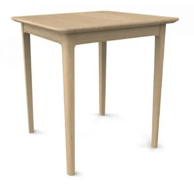 Solid Oak 70cm Square Dining Table