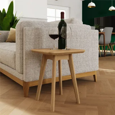 Newark Ash Square Wine Table