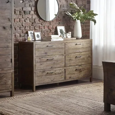 Heritage 6 Drawer Wide Chest